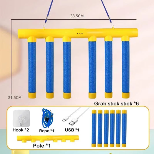Challenge Falling Sticks Game, Kids Stick Catching Toy Training, Reaction Ability Educational, Parent-Child Interactive Toy
