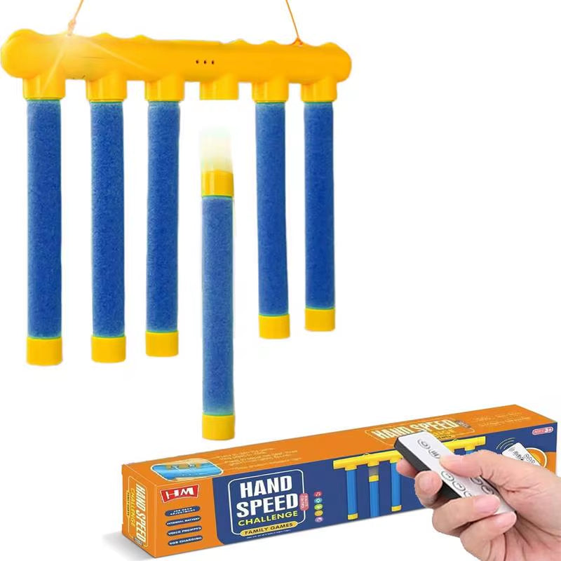 Challenge Falling Sticks Game Kids Stick Catching Toy Training Reaction Ability Educational Parent-Child Interactive Sports Toy
