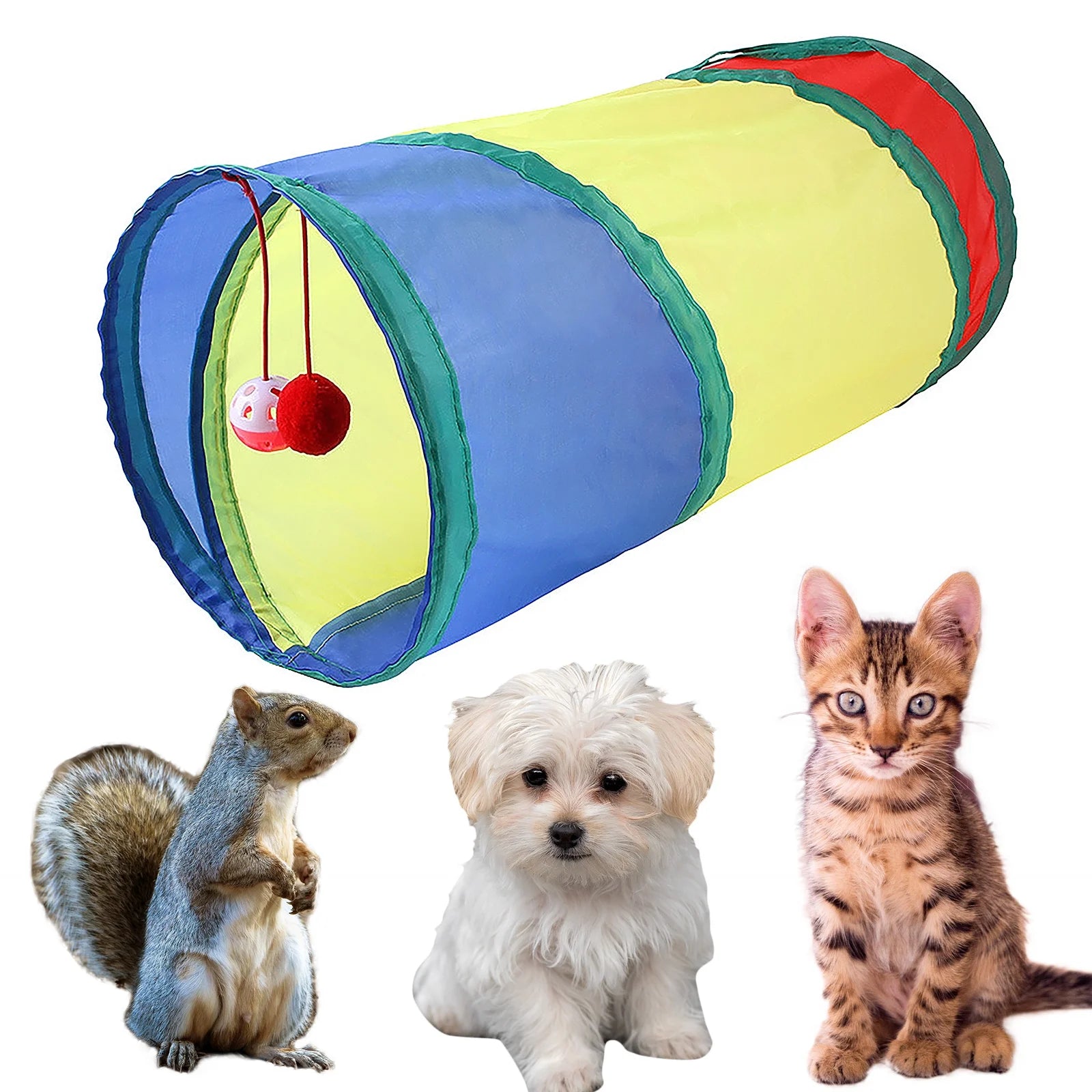 Cat Tunnel,Interactive Cat Toy,Cat Tunnels for Indoor