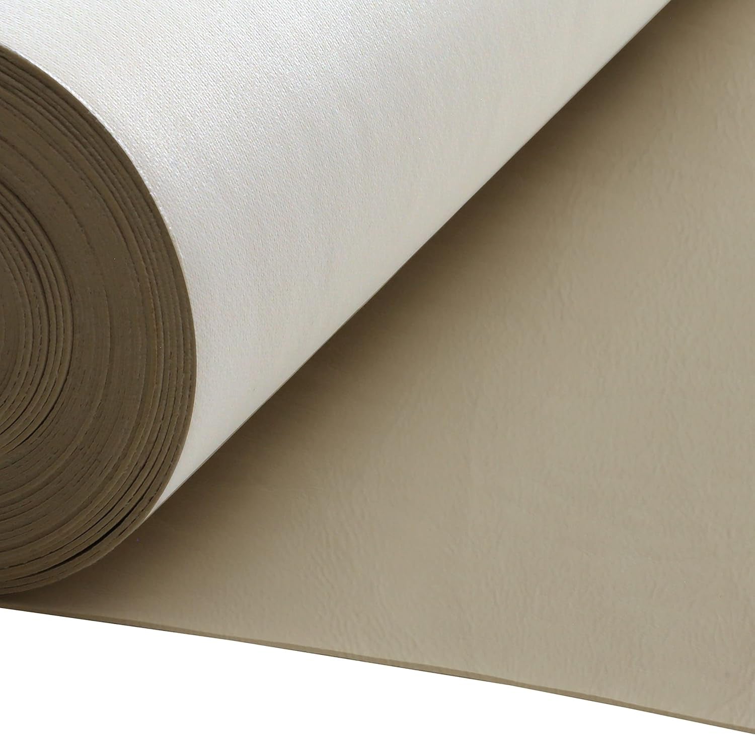Marine Vinyl Upholstery Fabric Chalk White 54" Wide by the Yard Boat Auto
