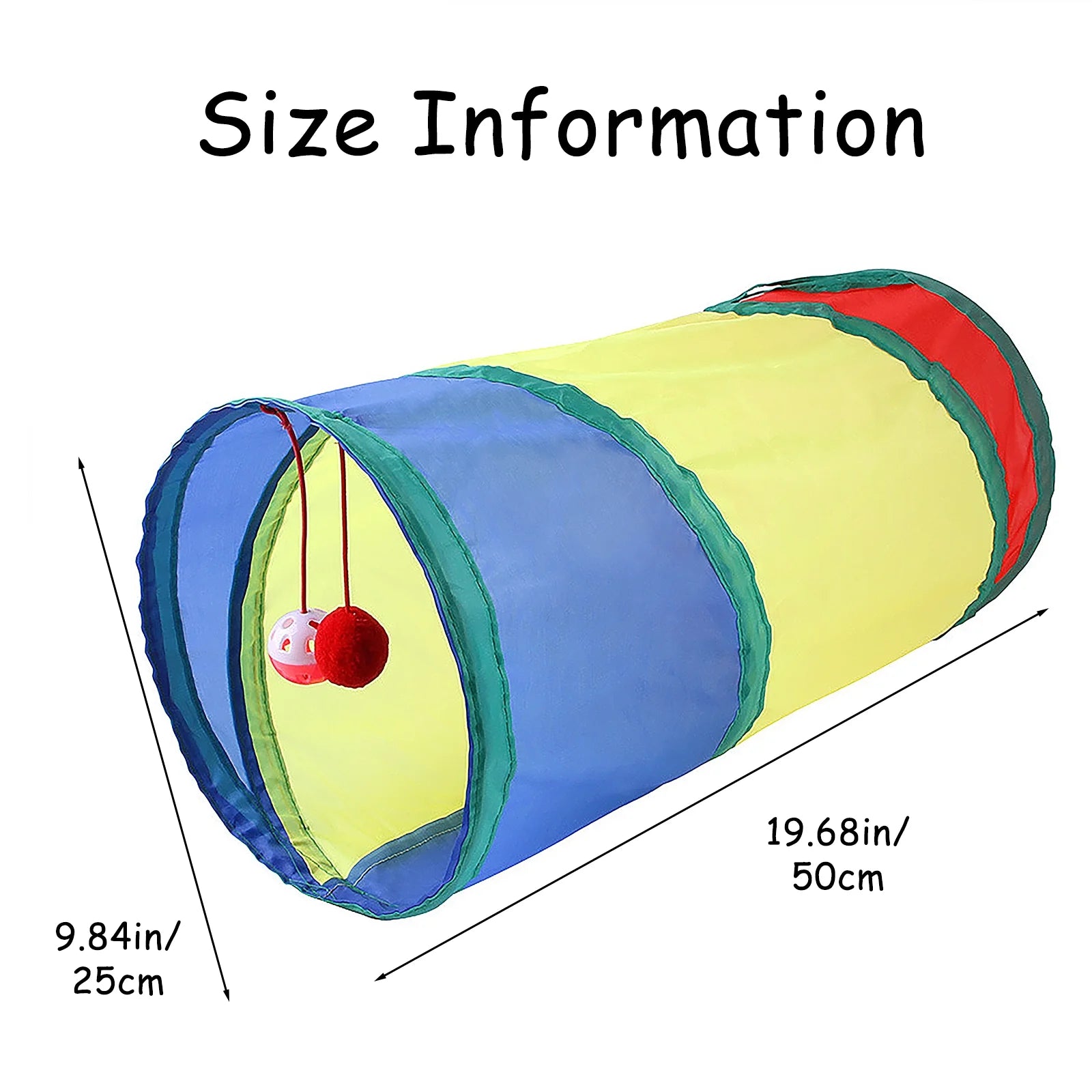 Cat Tunnel,Interactive Cat Toy,Cat Tunnels for Indoor